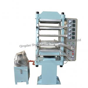 China Hydraulic Press Rubber Tiles Plate Vulcanizing Press / Tile Making Equipment (XLB-D550) on sale