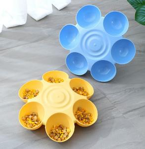 Buy cheap Removable Multiple Cat Feeder Bowls ABS For Food Water product