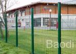 Strong Plastic Wire Mesh Fence Curved Welded Panel High Strength With Square
