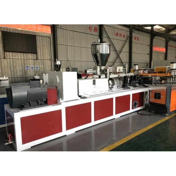 80/156 92/188 PVC Foam Board Extrusion Line Double Screw CE ISO