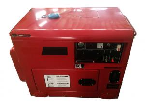 China Electric Start 5kVA Portablel Diesel Small Portable Generators , AC Single Phase Generators on sale
