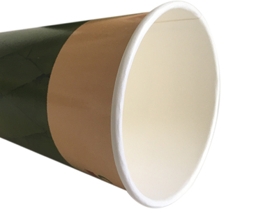 Custom Logo Disposable Single Wall Paper Cup 4oz-32oz with Lid
