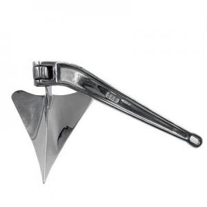 Buy cheap Silver Plough Style Boat Anchor for Marine Hardware 316 Stainless Steel Material product