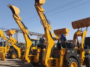 Buy cheap Deluxe Configuration Backhoe Loader Of Heavy Duty Construction Machine product