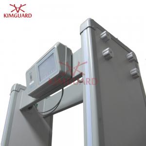 Buy cheap 256 Levels Sensitivity Security Walk Through Gate , Metal Detector Scanner Touch Screen product
