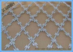 China Electro Galvanized Wire For Bto-22 Welded Flat Razor Wire Mesh on sale
