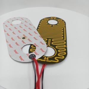 Buy cheap Polyimide Flexible Heating Pad , Thin Film Heating Element For Warm Palace Belt product
