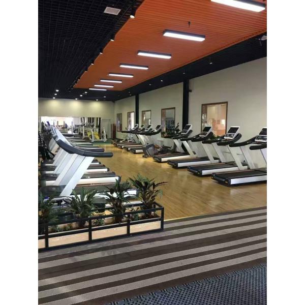 Commercial Gym Equipment LCD Touch Screen Treadmill Cardio Training Walking Running Machine