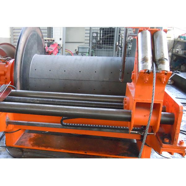 LBS Grooved Sleeve Spooling Device Hydraulic Winch 3 MM - 190 MM Wire Diameter