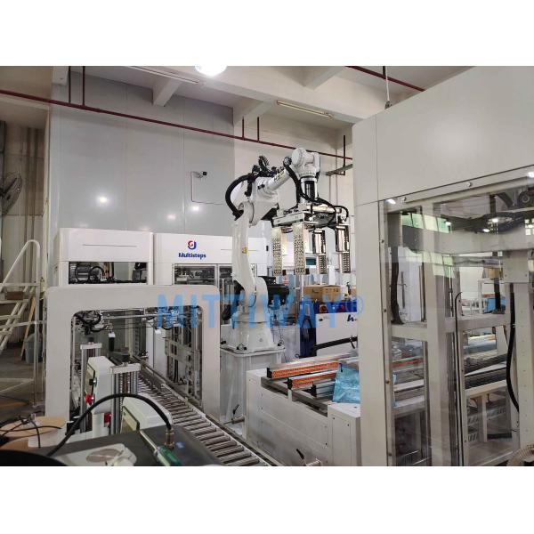 Safety Robotic Case Packer Case Packer Machine Operations