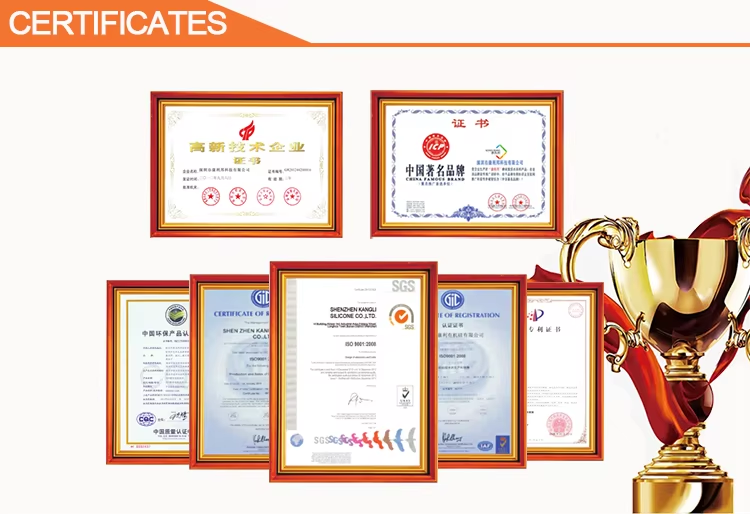 Kanglibang Platinum Curing Agent for Food Grade Silicone Rubber For Silicone Tablewear Production