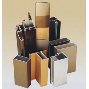 China Alloy 6061  Aluminum Curtain Wall Profile Anodized For Construction / Building Material on sale