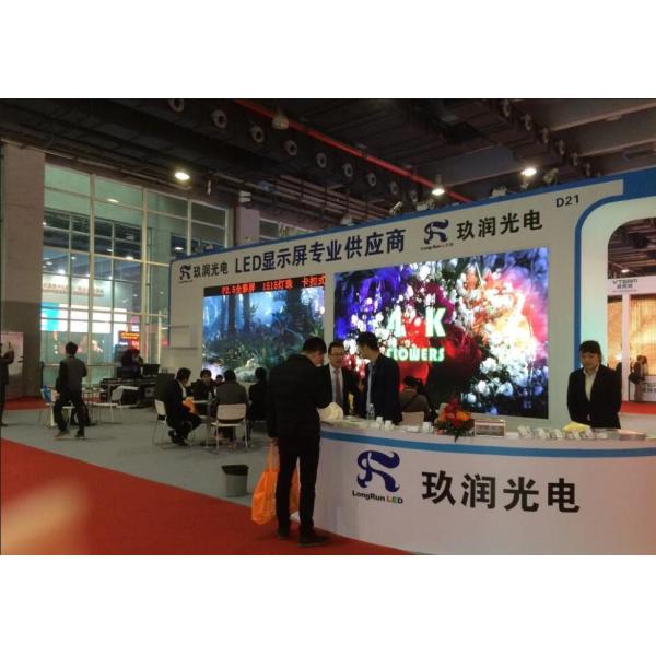 Full Color RGB 5mm Led Display , Outside Led Screen Hanging Or Standing Installation