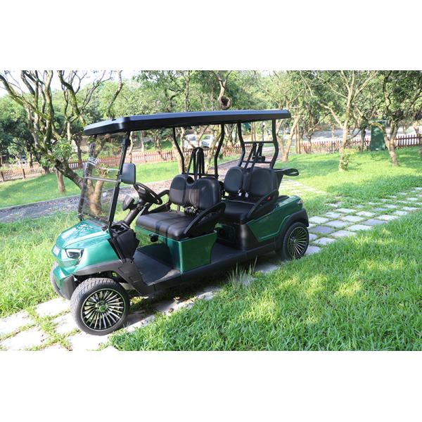 Excar Multi-Purpose Electric Golf Cart-4 Seat Design Lithium Battery support Strong Power Customizable Accessories