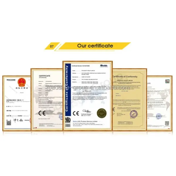 ROADSAFE 100*100*20mm PMMA Reflective Sand Filled Road Stud Pavement Marker for Traffic Safety