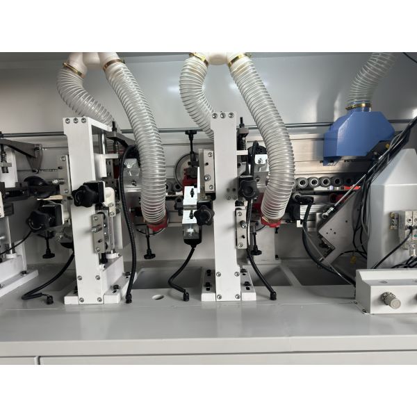 Compact Edge Bander With Double Trimming Edge Banding Machine