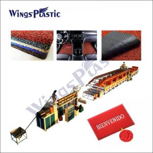 Buy cheap Automation PVC Coil Door Mat Making Machine / PVC Car Mat Machinery Plant product