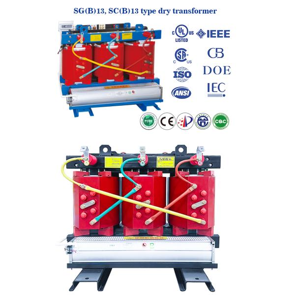 MV HV Electrical Dry Type Distribution Transformer Three Phase 160kva 200kva 250kva