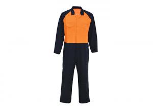 Buy cheap 100% Cotton Winter Workwear Clothing Mens Long Sleeve Coveralls With Metal Snaps product