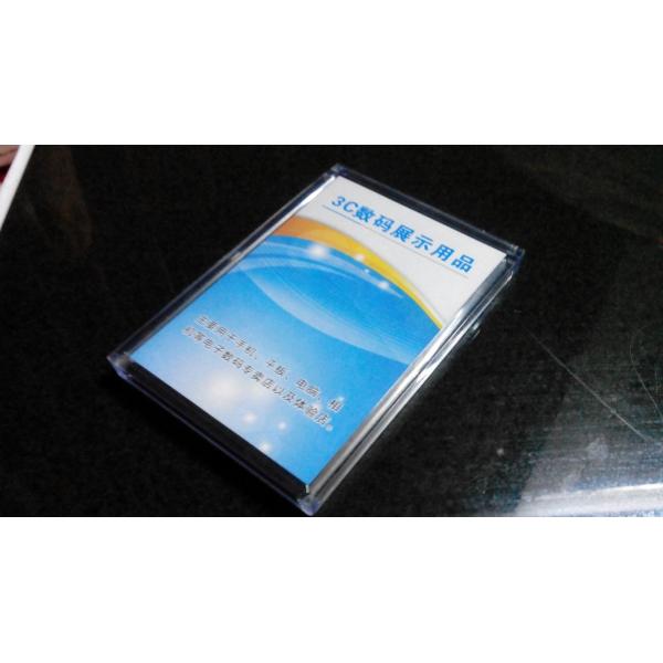 COMER Acrylic Display Sheet Board Panel for Inserts Universal cell phone specification label acrylic display stand