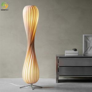 Buy cheap Wabi-sabi retro wood floor lamp for tea room hotel study bedroom homestay living room product