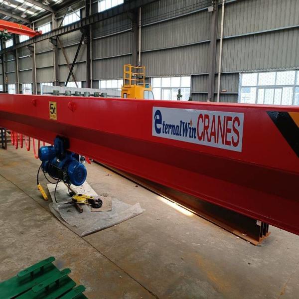 Customized Single Girder Crane With Remote Control And Overload Protection