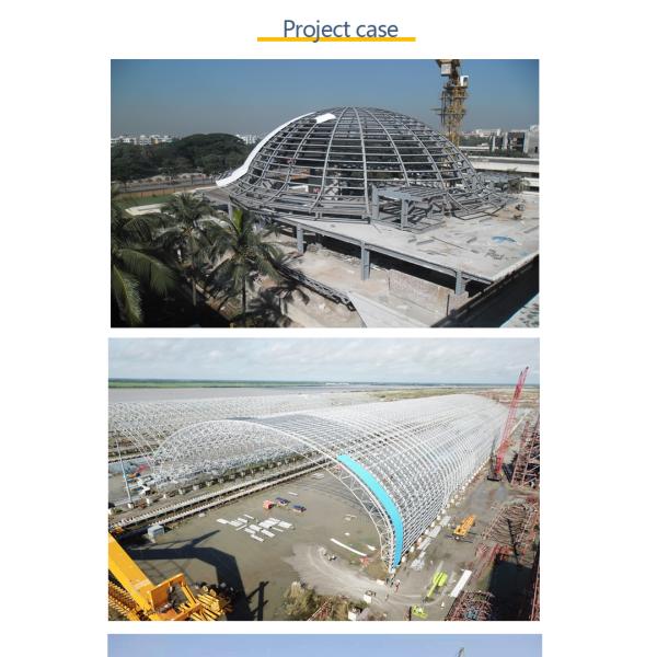 Galvanized Steel Prefabricated Carport Shed 50-70 Years Lifespan