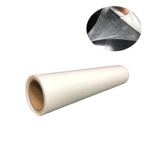 China Translucent Hot Melt Adhesive Film For Textile Fabric Strong Adhesion on sale