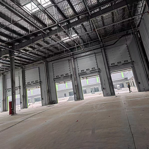 Vertical Lifting Insulated Sectional Doors 40mm 50mm 80mm For Technical Service Rooms