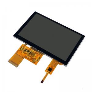 China 800 X 480 Ips 5 Inch TFT LCD Display TFT Capacitive Touchscreen 16m Colors 1000 Nits on sale