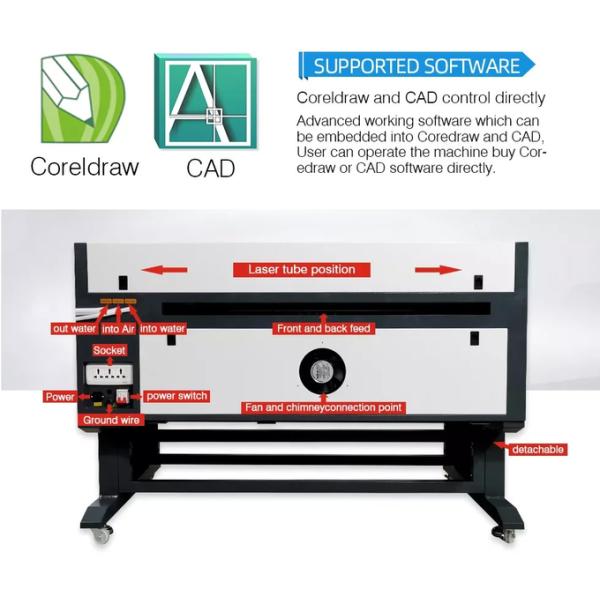 50W Other Machines Co2 Laser Engraving Machine For Cutting Wood Acrylic Fabric