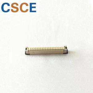 Buy cheap Right Angle 90 Degrees Input Output Connectors / 1.0mm Pitch Fpc Connector product
