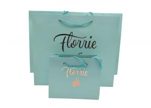 Buy cheap Foil-Stamping logo custom personalised paper bags for jewelry packaging product
