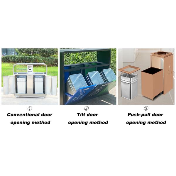 Hot Sale Low Price Metal Trash Bin Classic Double Barrel Trash Bin