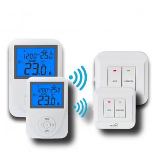 Buy cheap Wireless Remote Sensor Controlled Thermostat / Domestic Programmable Thermostat product