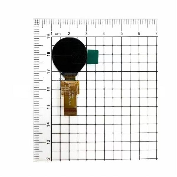 0.75 inch round tft display 160*160 dots 4SPI/18BIT interface driving IC GC9D01N
