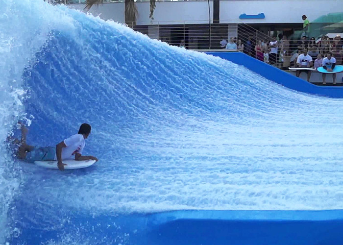 Customized Flowrider Surf Machine Skateboard Outdoor Fiberglass Amusement