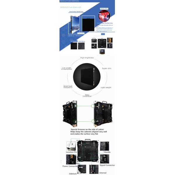 High Refresh Rate Led Wall Screen Display Outdoor , P3.91 Stage Led Screen