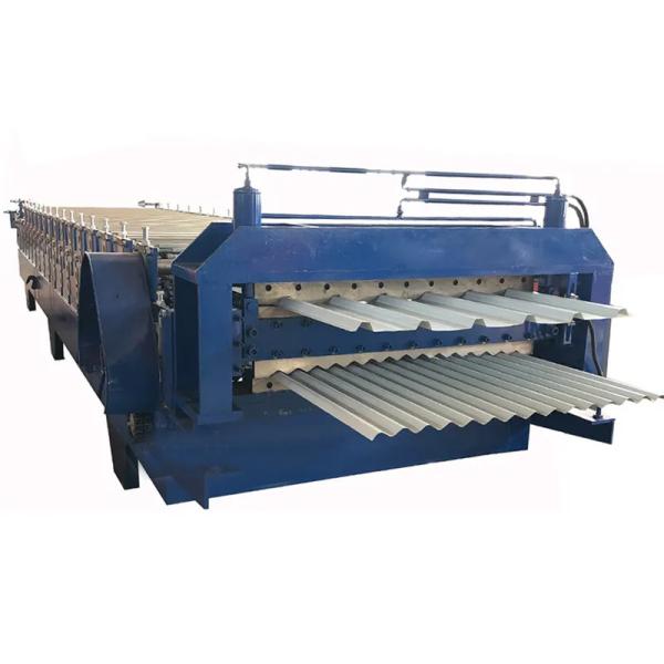 2025hot sale Trapezoidal and glazed Double Layer Roof sheet roofing tile Forming Machine