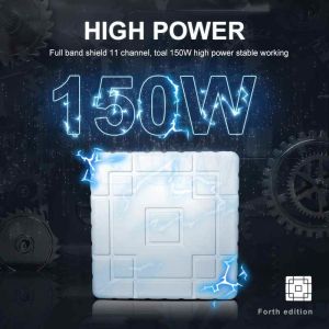 Buy cheap 11 Channel WiFi Cell Phone Signal Jammer Blocker 14dBi Wall Mount For Military Base product