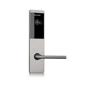 Buy cheap 304 Stainless steel WIFI Mobile Operated Door Lock Wechat Mini Program Code Card product
