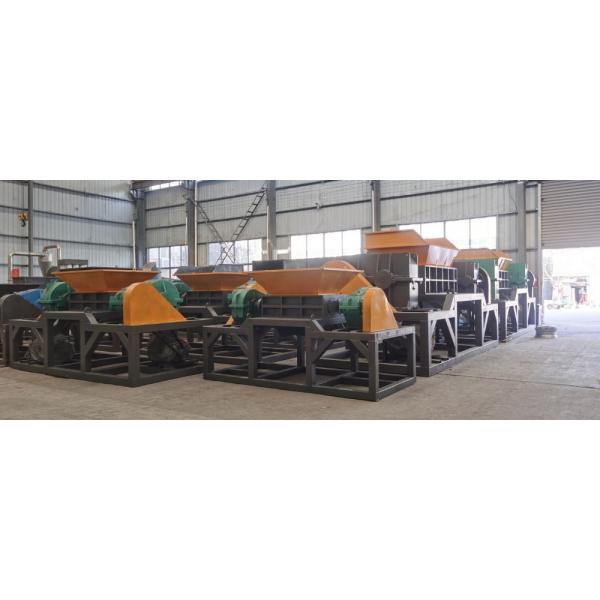 Full Automatic Thick Plastic Plate Duroplasts Two-Axis Crusher Shredder 2300*1000*1600mm