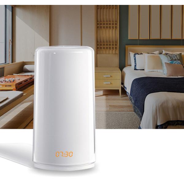 Touch Sensor LED Wake Up Light Dimming Sunrise Alarm Clock With Nature Sounds