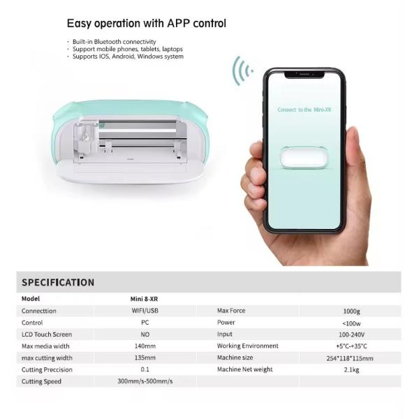 CE Mobile Screen Protector Cutting Machine Quickly Efficiently