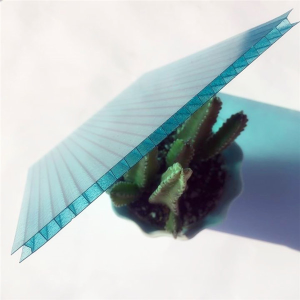 Anticorrosive Double Wall Polycarbonate Sheet UV Proof Multipurpose