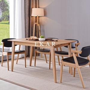 China European Modern Furniture Dining Room Sets Dining Table Designs In Wood on sale
