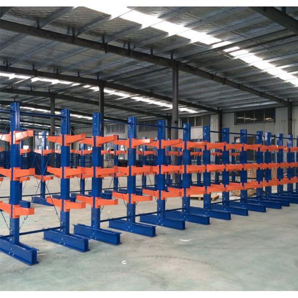 Cold Rolled Steel Heavy Duty Cantilever Racks Pullback Design For Hardware Storage