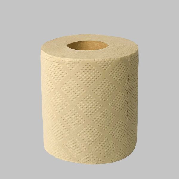 Customised 4ply Premium Natural Bamboo Pulp Tissue Paper Soft and Strong Printed Toilet Roll with 2ply and 3ply Layers Options