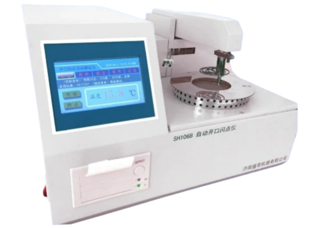 Automatic Flash Andignition Point Tester RT ~ 400℃ Electronic Ihnition COC Method ASTM D92