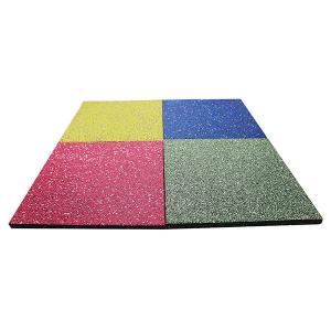 Buy cheap Noise Insulating Outdoor Rubber Flooring For Playgrounds 50mm Thick product